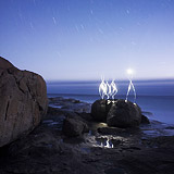 Lightmark No.77, William Bay National Park, Western Australia, Light Painting, Night Photography.

