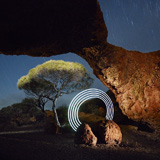 Lightmark No.86, London Bridge, Sandstone, Australia, Light Painting, Night Photography.