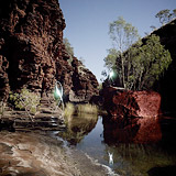 Lightmark No.92, Kalamina Gorge, Karijini National Park, Australia, Light Painting, Night Photography.