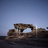 Lightmark No.95, Nature's Window, Kalbarri National Park, Australia, Light Painting, Night Photography.