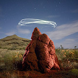Lightmark No.89, Karijini National Park, Western Australia, Light Painting, Night Photography.