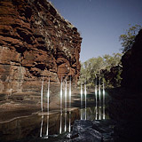 Lightmark No.91, Kalamina Gorge, Karijini National Park, Australia, Light Painting, Night Photography.